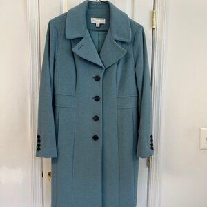Anne Klein Winter Coat - Light Blue - Size 12